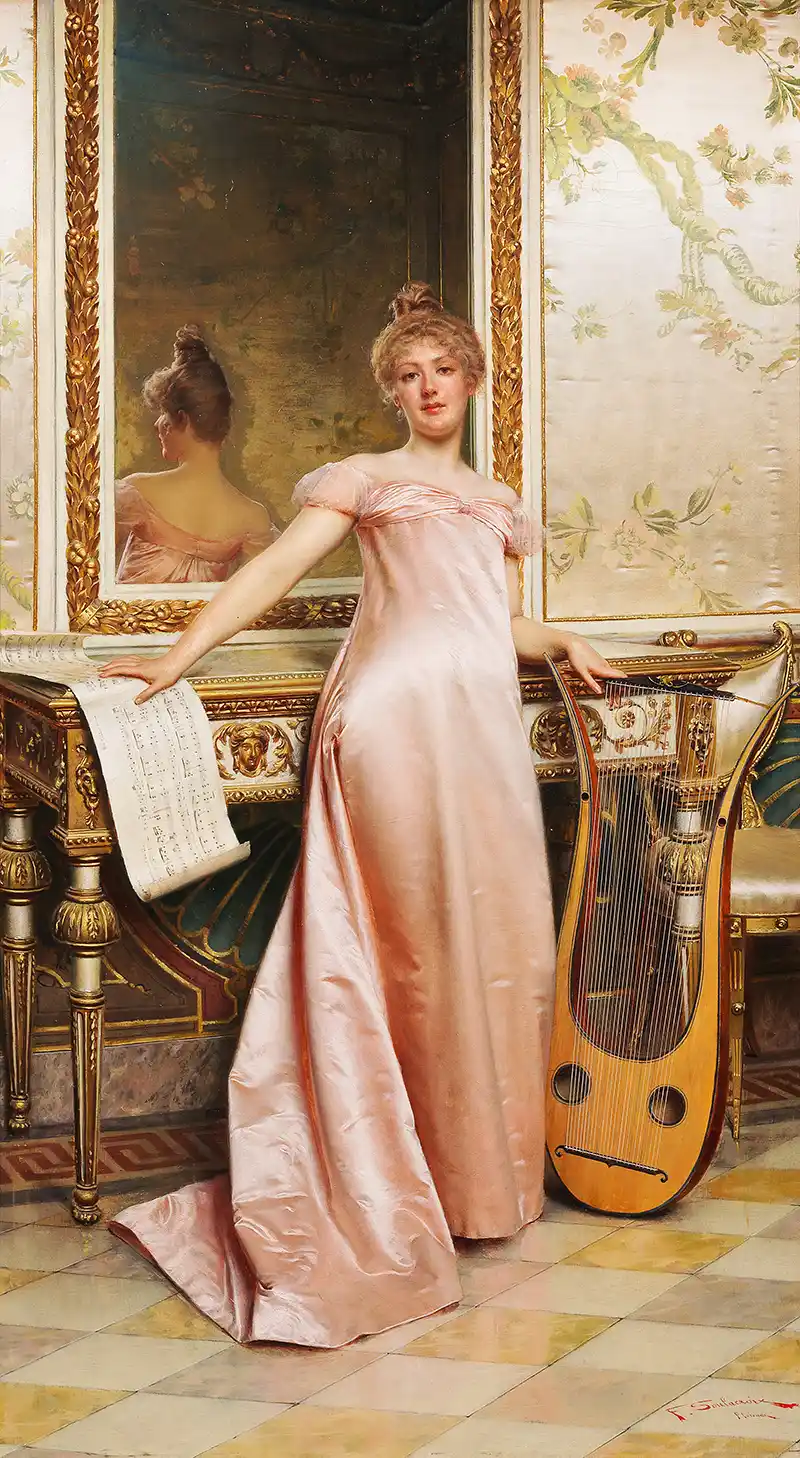 Her music lesson